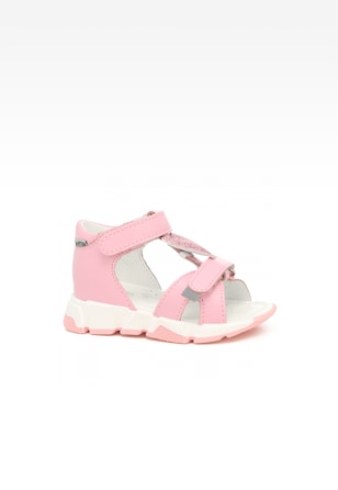 Sandały BARTEK 11540001, dla dziewcząt, jasno różowy