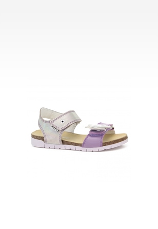 Sandały BARTEK 16183012, dla dziewcząt, fioletowo-srebrny