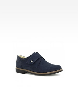 Półbuty BARTEK W-45634/SZ/90 II, dla chłopców, granatowy
