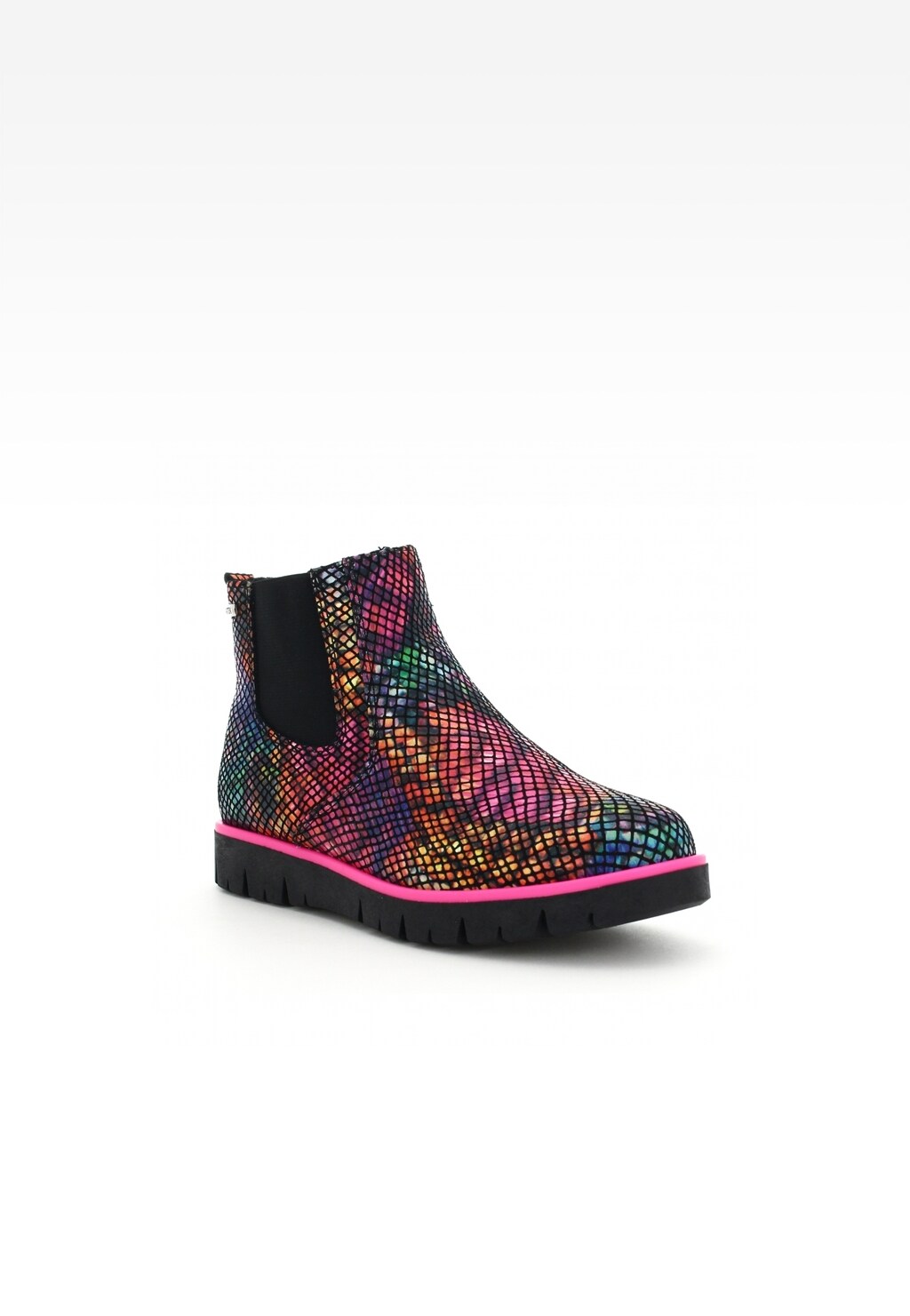 Botki BARTEK W-97368/SZ/1IM, dla dziewcząt, multi Widok 2