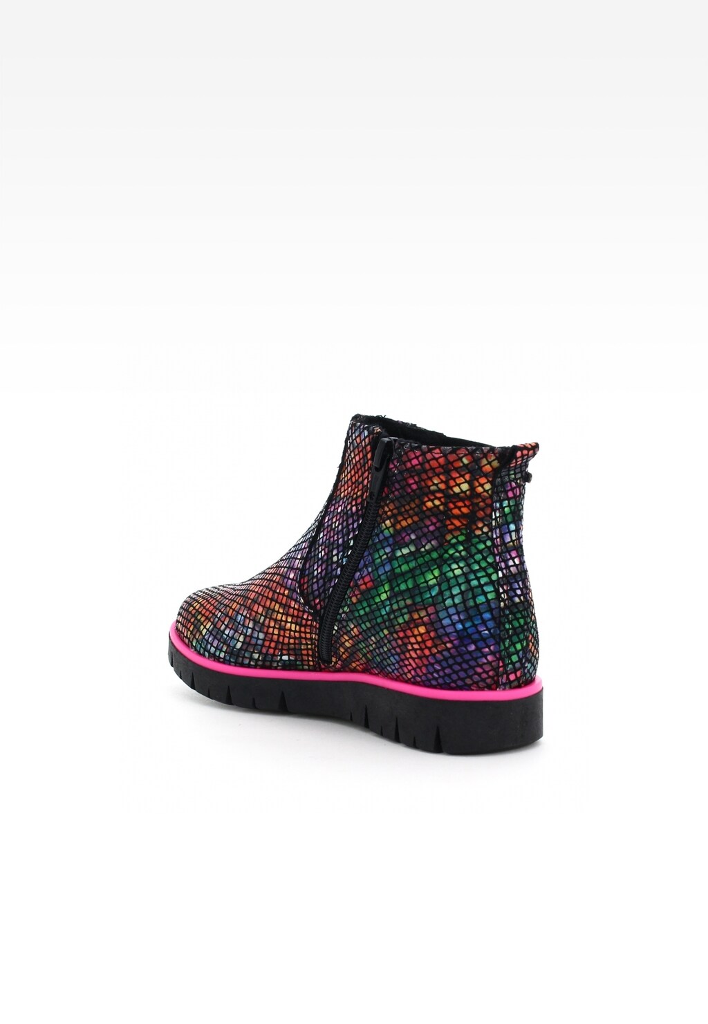 Botki BARTEK W-97368/SZ/1IM, dla dziewcząt, multi Widok 5