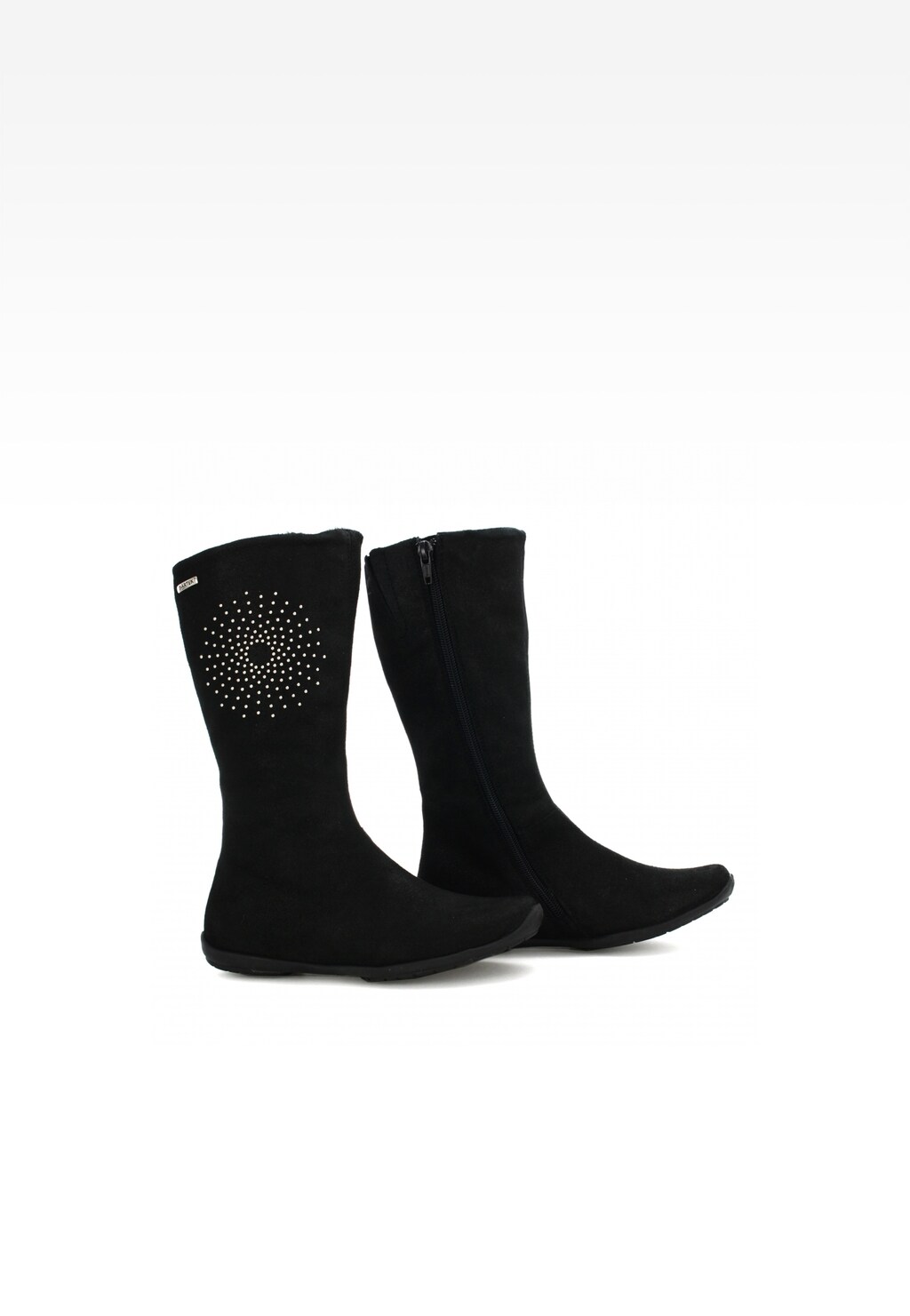 Kozaki BARTEK W-74256/SZ/12R, dla dziewcząt, czarny Widok 6