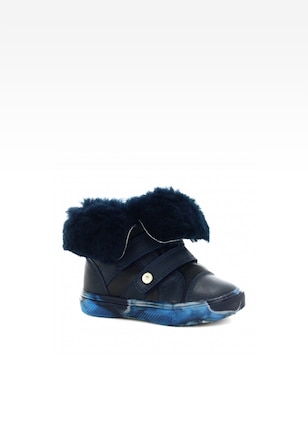 Trzewiki ocieplane BARTEK W-217670/0HC, dla chłopców, granatowy