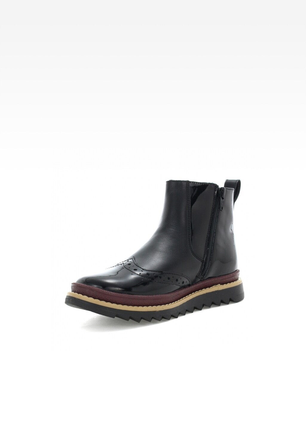 Botki BARTEK T-24372/SZ/Y03, dla dziewcząt, czarny Widok 3