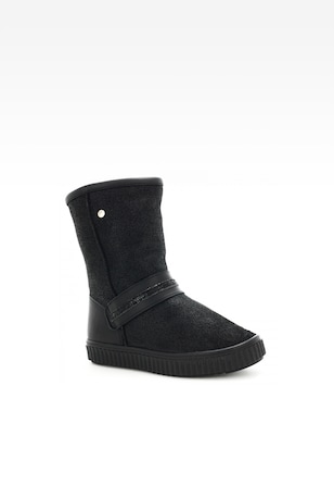 Botki ocieplane BARTEK T-247730/F10 II, dla dziewcząt, czarny