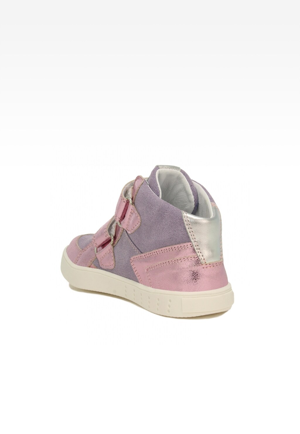 Sneakers BARTEK 24414-038, dla dziewcząt, fioletowo-różowy Widok 4