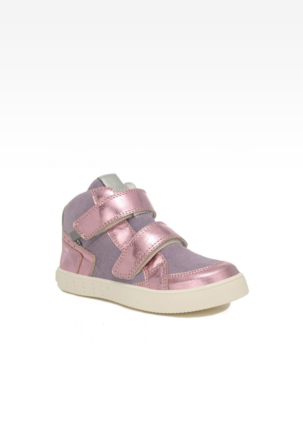 Sneakers BARTEK 024414-038 II, dla dziewcząt, fioletowo-różowy Widok 2