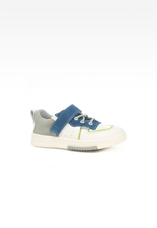 Półbuty BARTEK 15302015 ll, biało-niebieski