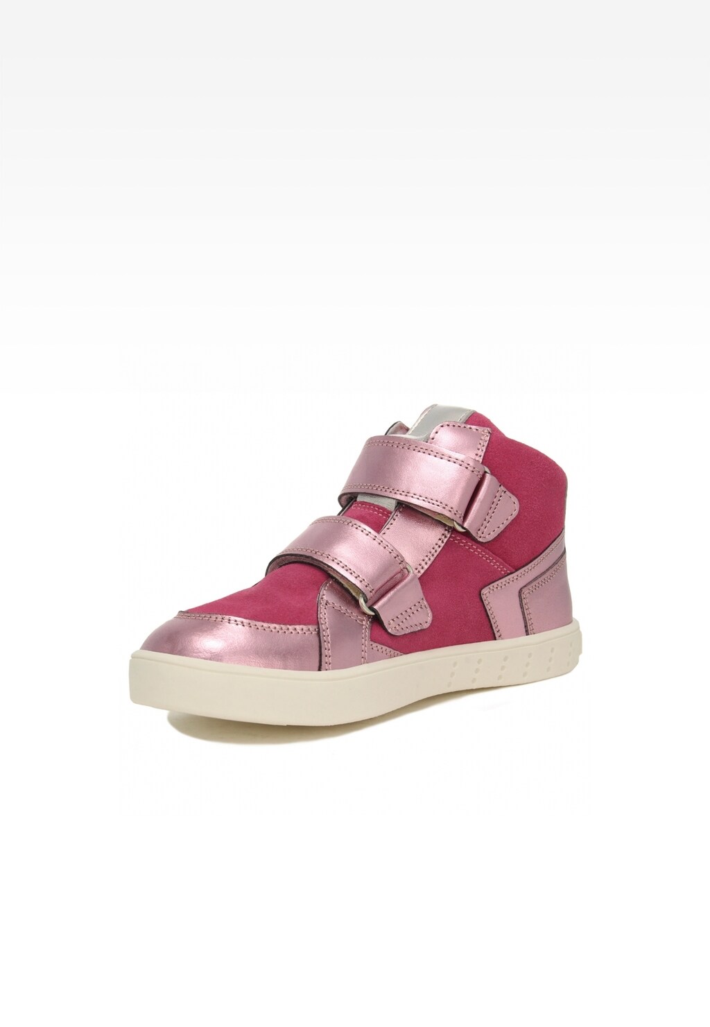 Sneakers BARTEK 027414-039 II, dla dziewcząt, różowy Widok 3