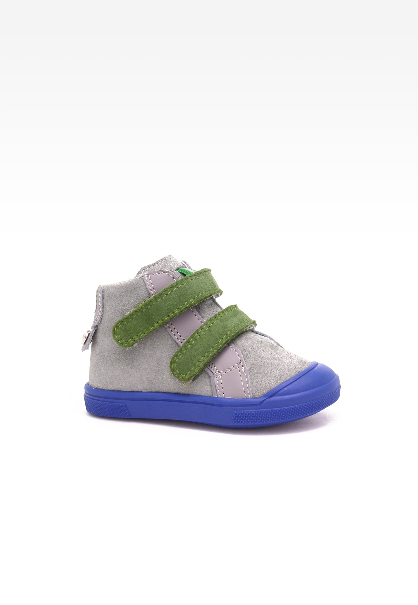 Sneakers BARTEK 11384021 II, dla chłopców, szaro-zielony
