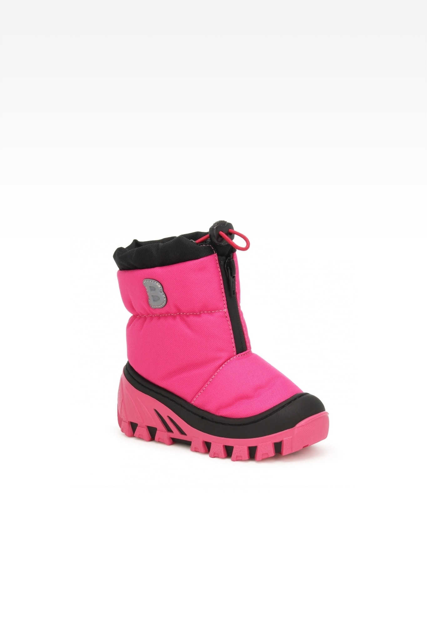 Śniegowce BARTEK 14624003, dla dziewcząt, różowo-czarny