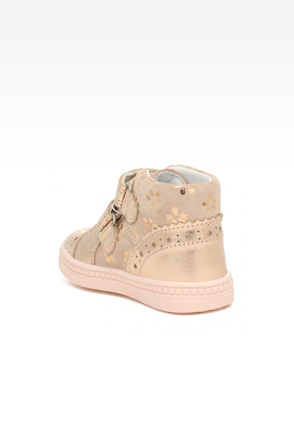 Sneakers BARTEK 091764-026 II, dla dziewcząt, różowo-złoty Widok 5