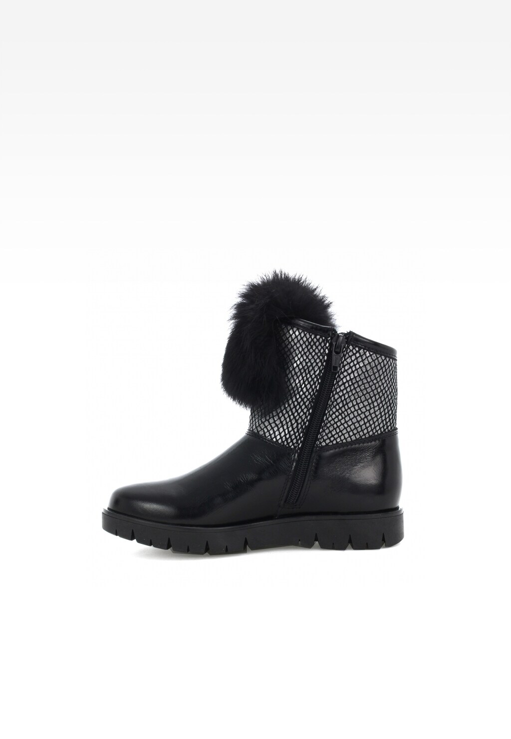 Botki BARTEK T-27406/SZ/1R7, dla dziewcząt, czarny Widok 4