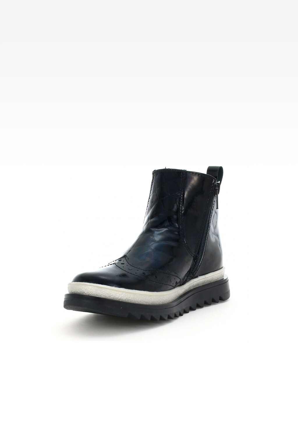 Botki BARTEK T-27372/SZ/0FT II, dla dziewcząt, czarny Widok 3