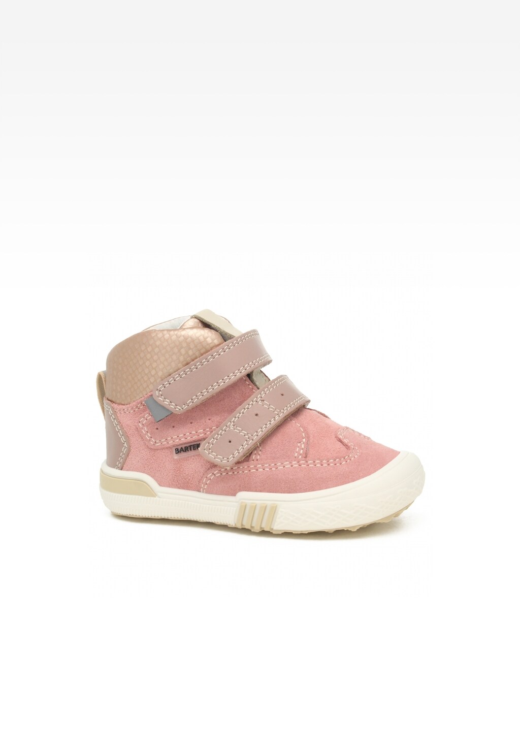 Sneakers BARTEK 21704-036, dla dziewcząt,  jasno różowy Widok 1