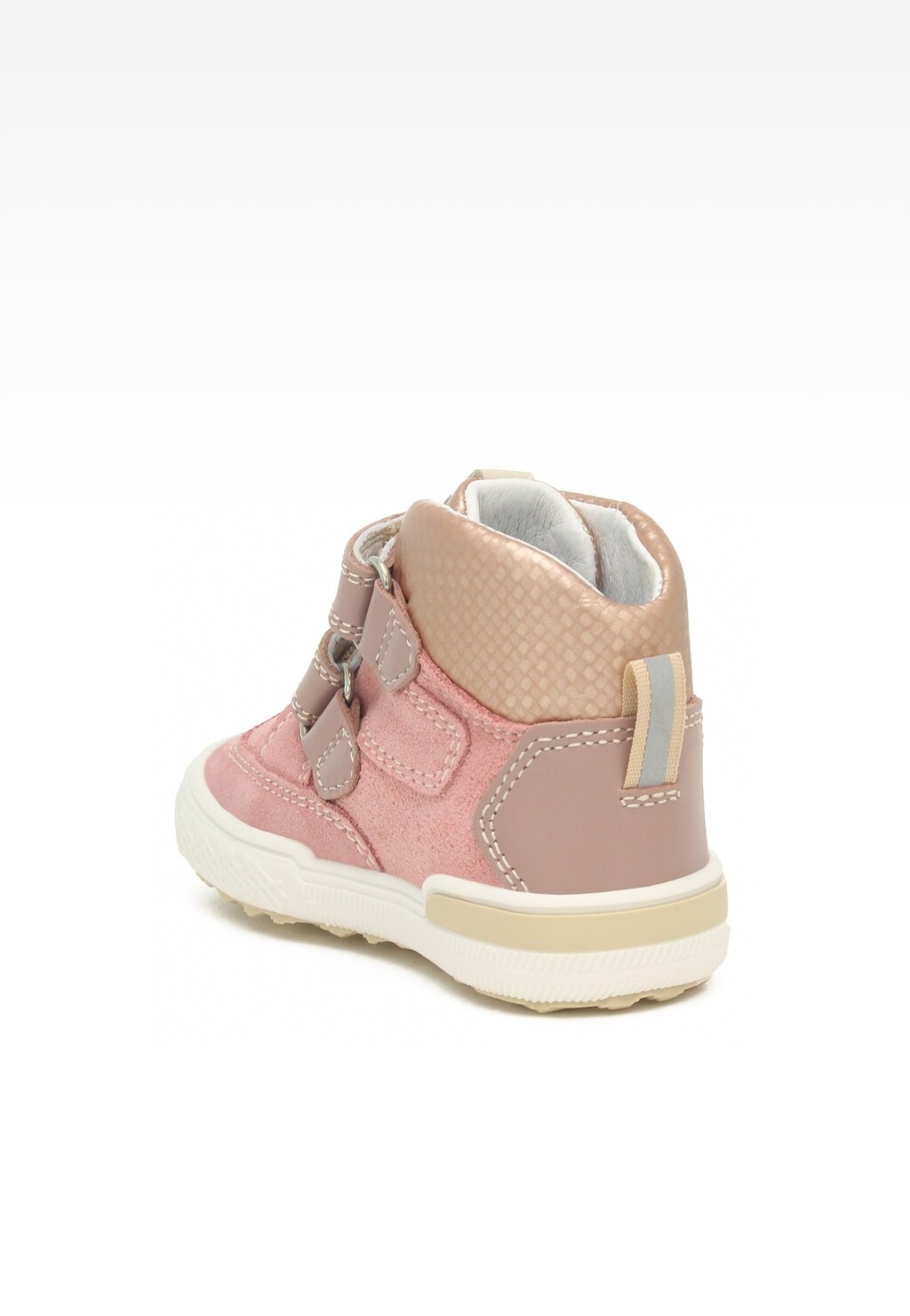 Sneakers BARTEK 21704-036, dla dziewcząt,  jasno różowy Widok 4