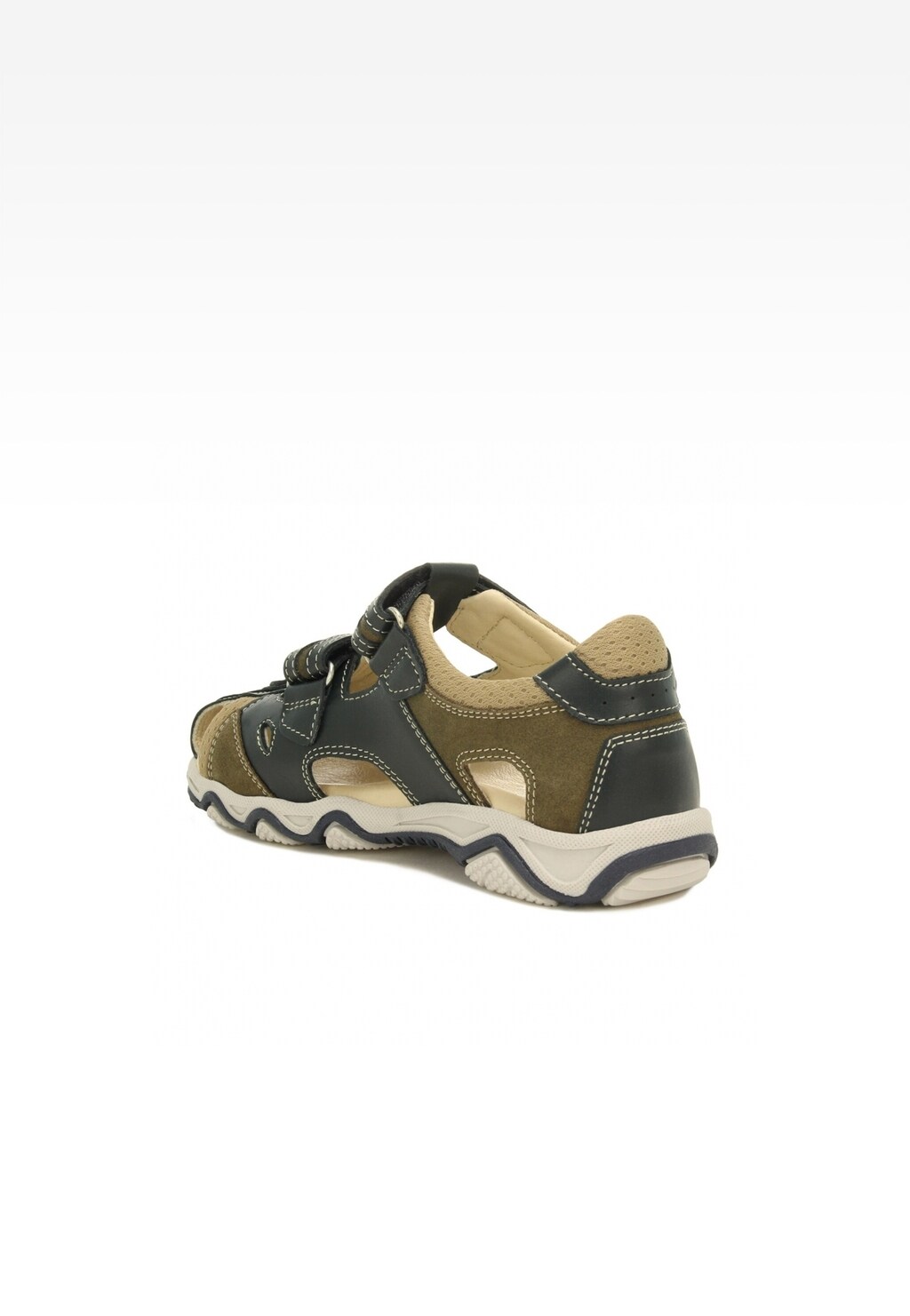 Sandały BARTEK 16682-005, dla chłopców, oliwkowo-zielony Widok 4