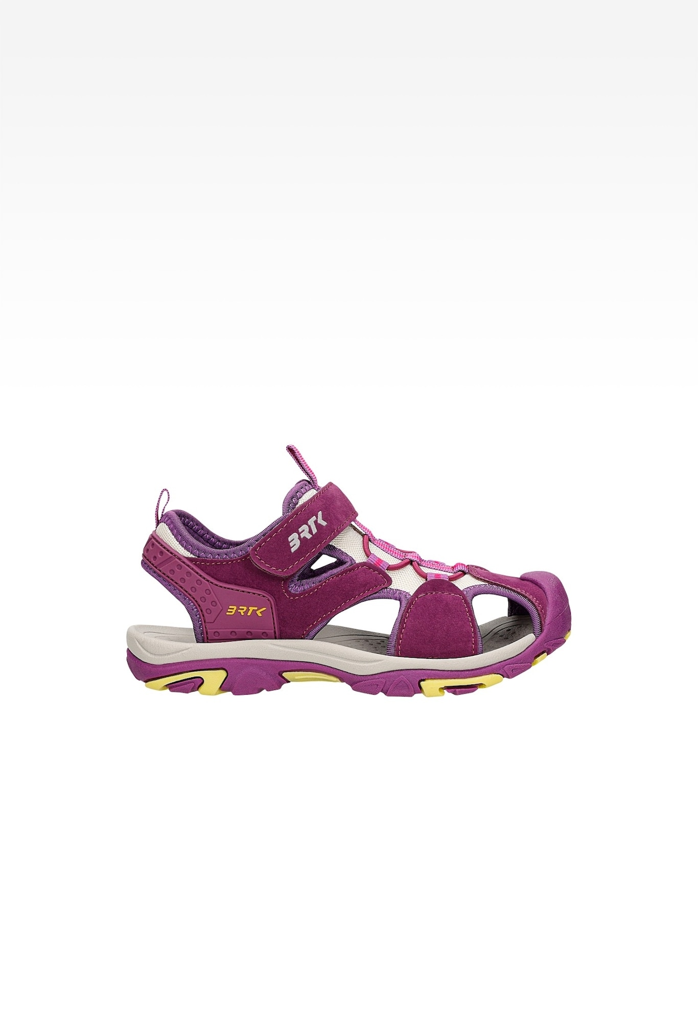Sandały dziewczęce BARTEK 16042504 w kolorze fioletowym z zapięciem na rzepy