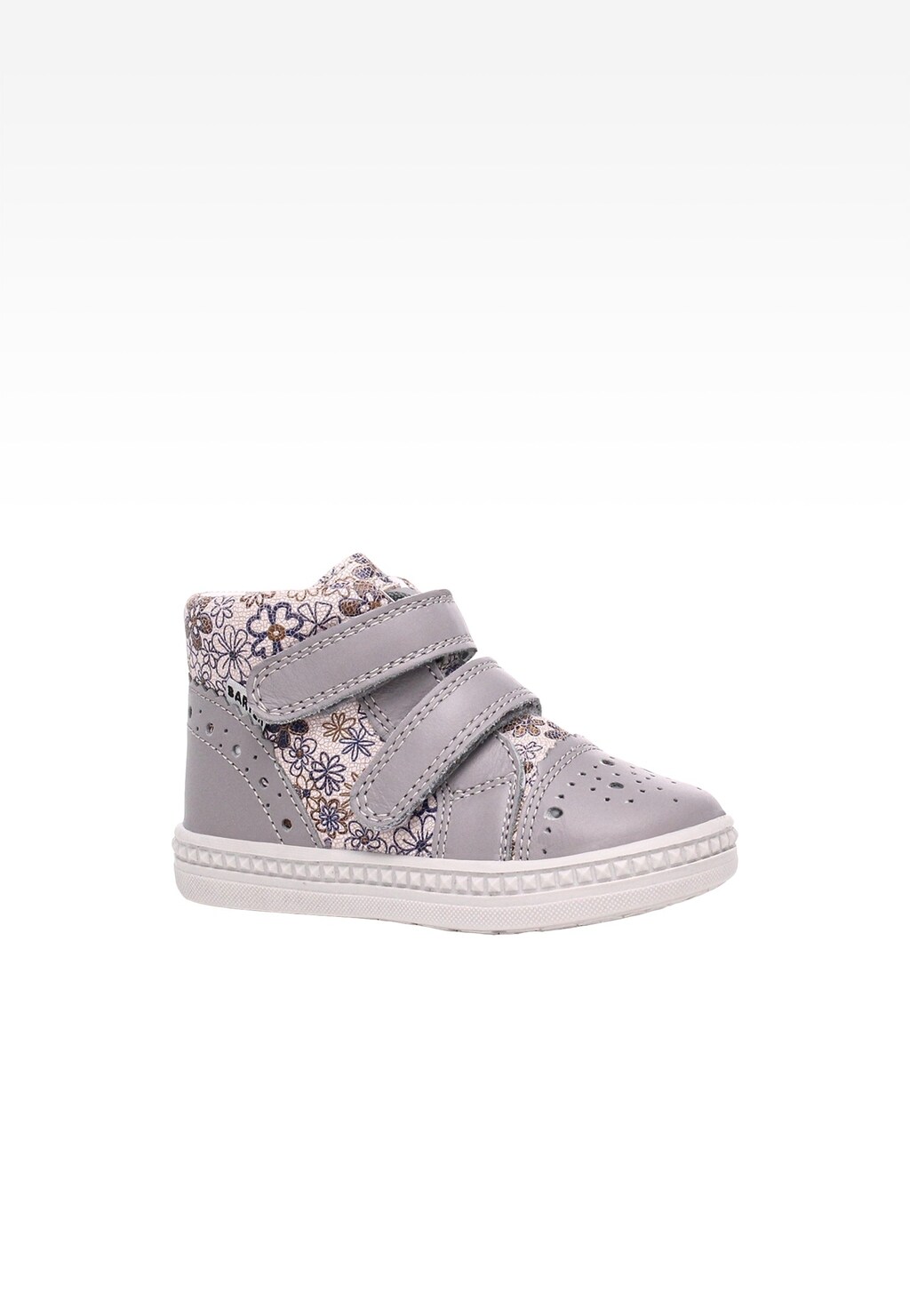 Sneakers BARTEK 91764/0-GA7, dla dziewcząt, biało-szary Widok 2
