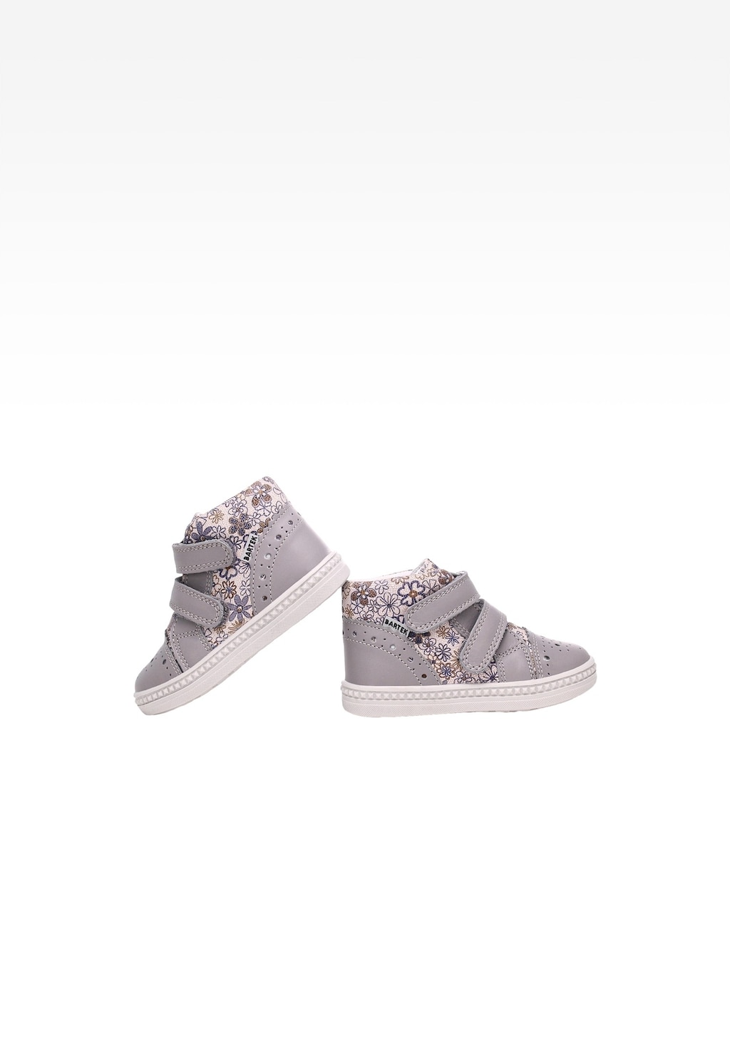 Sneakers BARTEK 91764/0-GA7, dla dziewcząt, biało-szary Widok 6