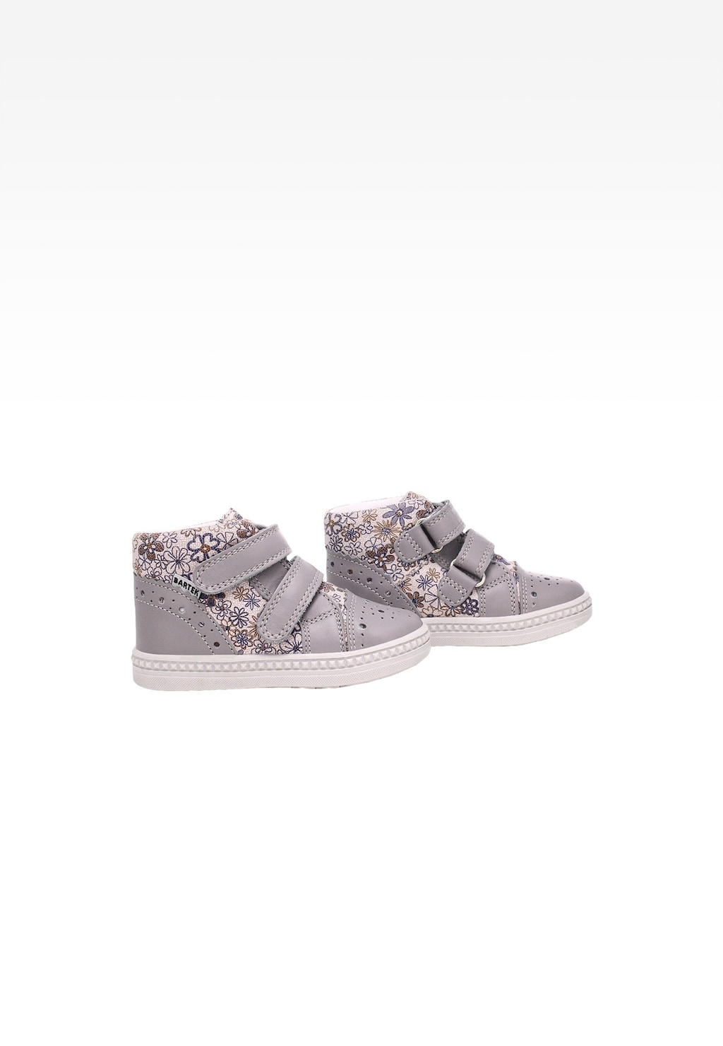 Sneakers BARTEK 91764/0-GA7, dla dziewcząt, biało-szary Widok 7