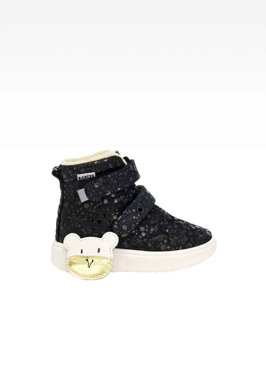 Trzewiki ocieplane BARTEK 11646017, dla dziewcząt, czarny Widok 8