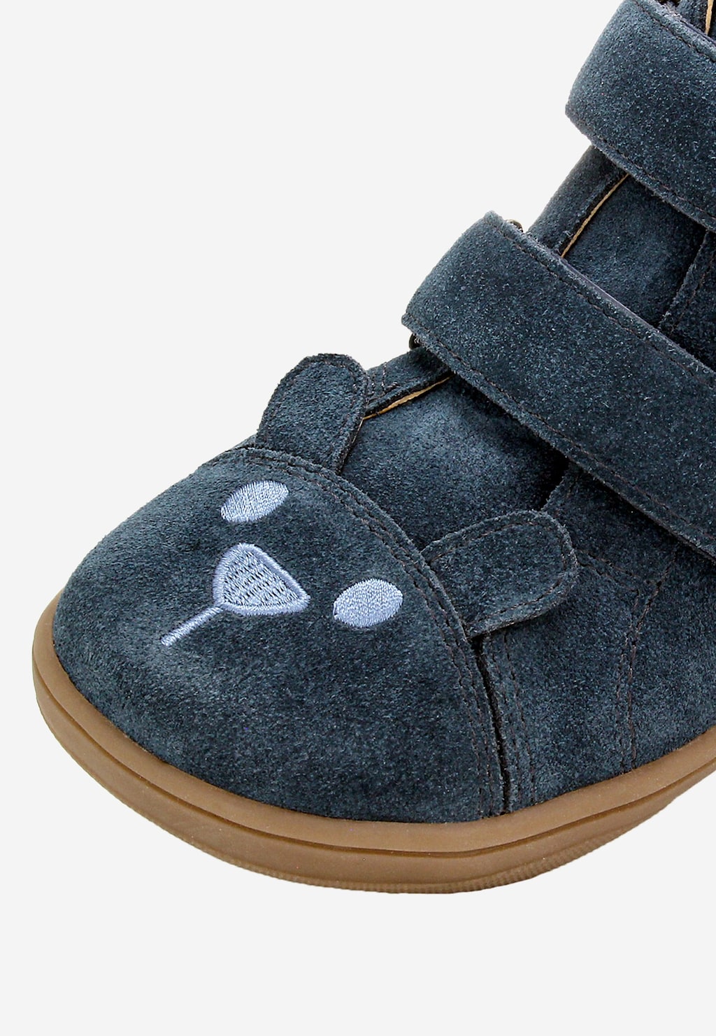 Niebieskie trzewiki barefoot z misiem na noskach BARTEK 86319-86 Widok 9