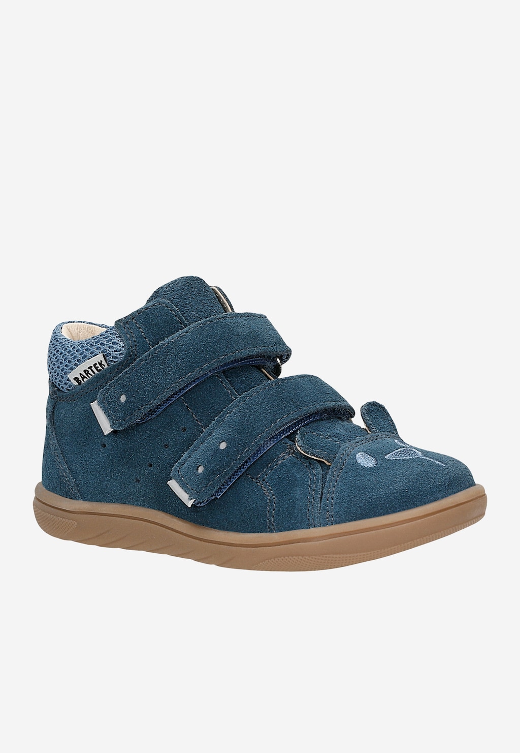 Niebieskie trzewiki barefoot z misiem na noskach BARTEK 86319-86 Widok 2