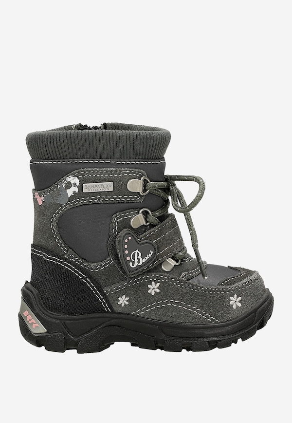 Botki BARTEK T-11932/06E, dla dziewcząt, szary