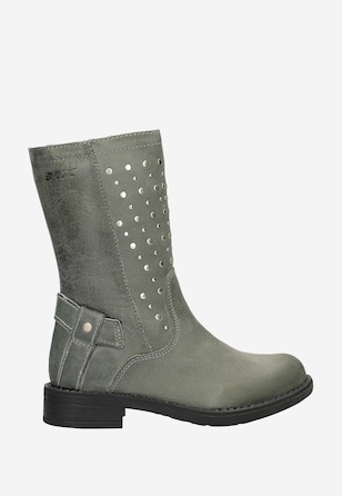 Botki ocieplane BARTEK T-54162/1A8 II, dla dziewcząt, szary