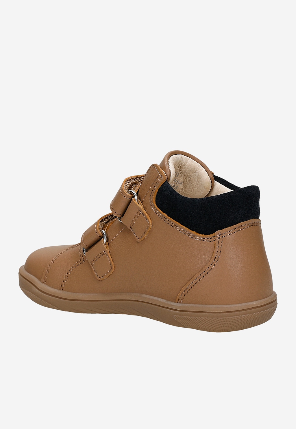 Beżowe skórzane trzewiki barefoot BARTEK 86309-54 Widok 3
