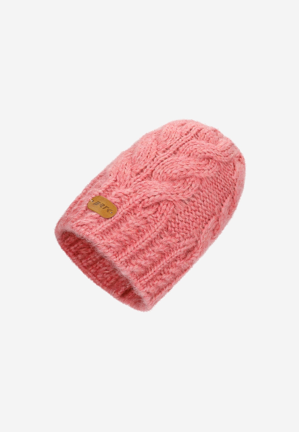 Zimowy zestaw dziewczęcy BARTEK z wełny merino 85604-85, różowa czapka + komin Widok 3