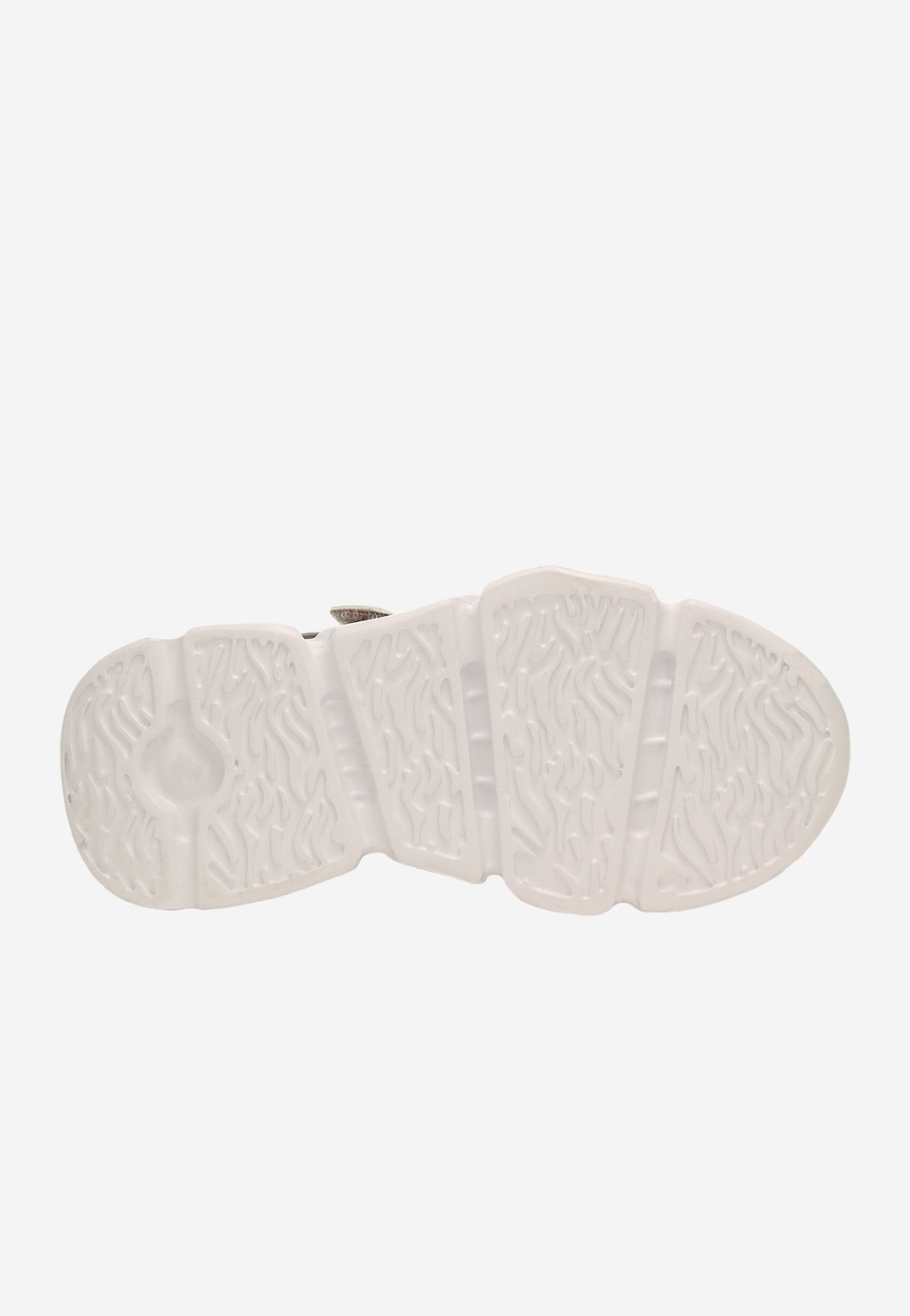 Popielate sneakersy z materiału dla dziewczynki BARTEK 87007-14 Widok 6
