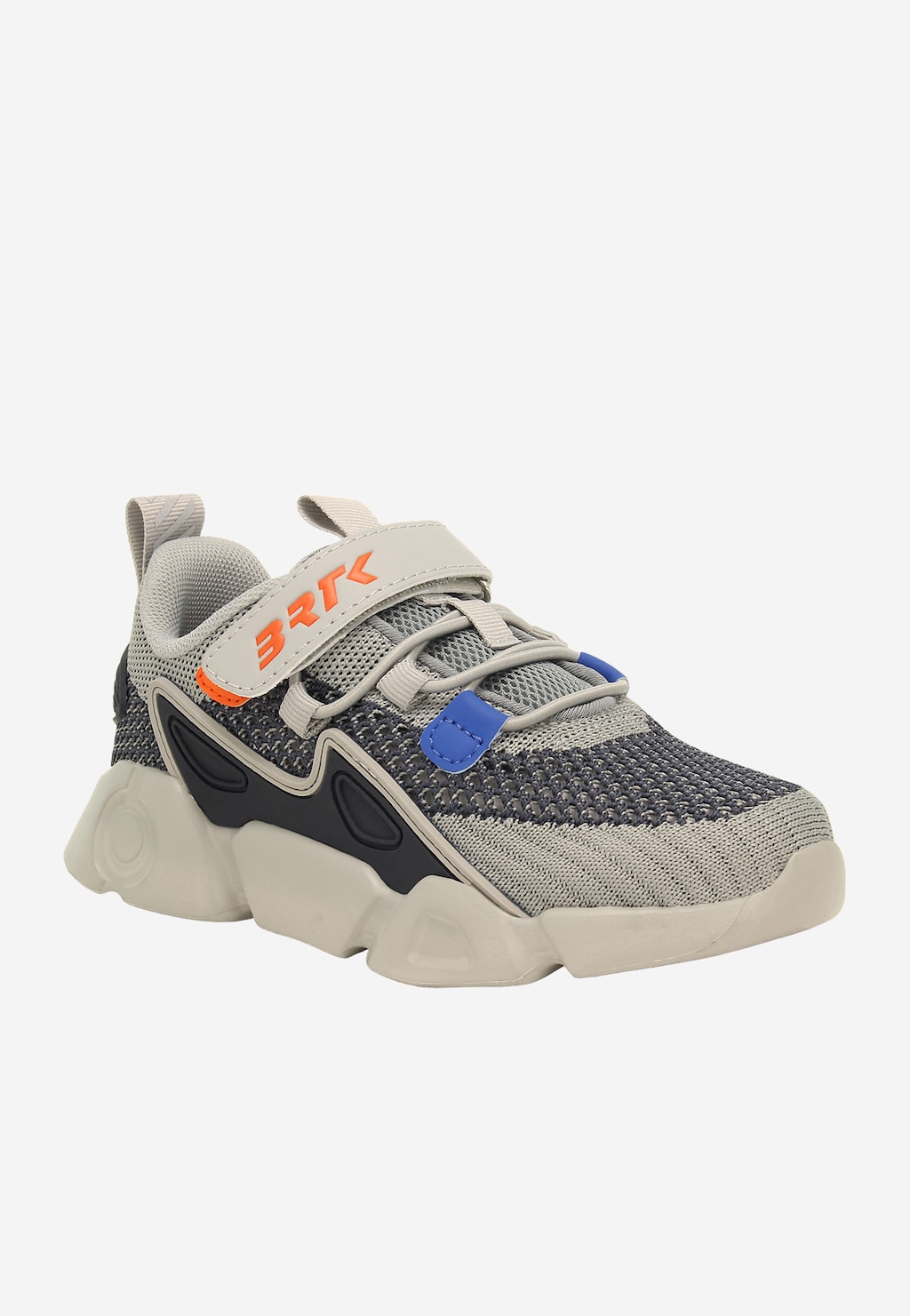 Sneakersy z elastyczną siateczką i rzepem BARTEK 87007-10 Widok 2