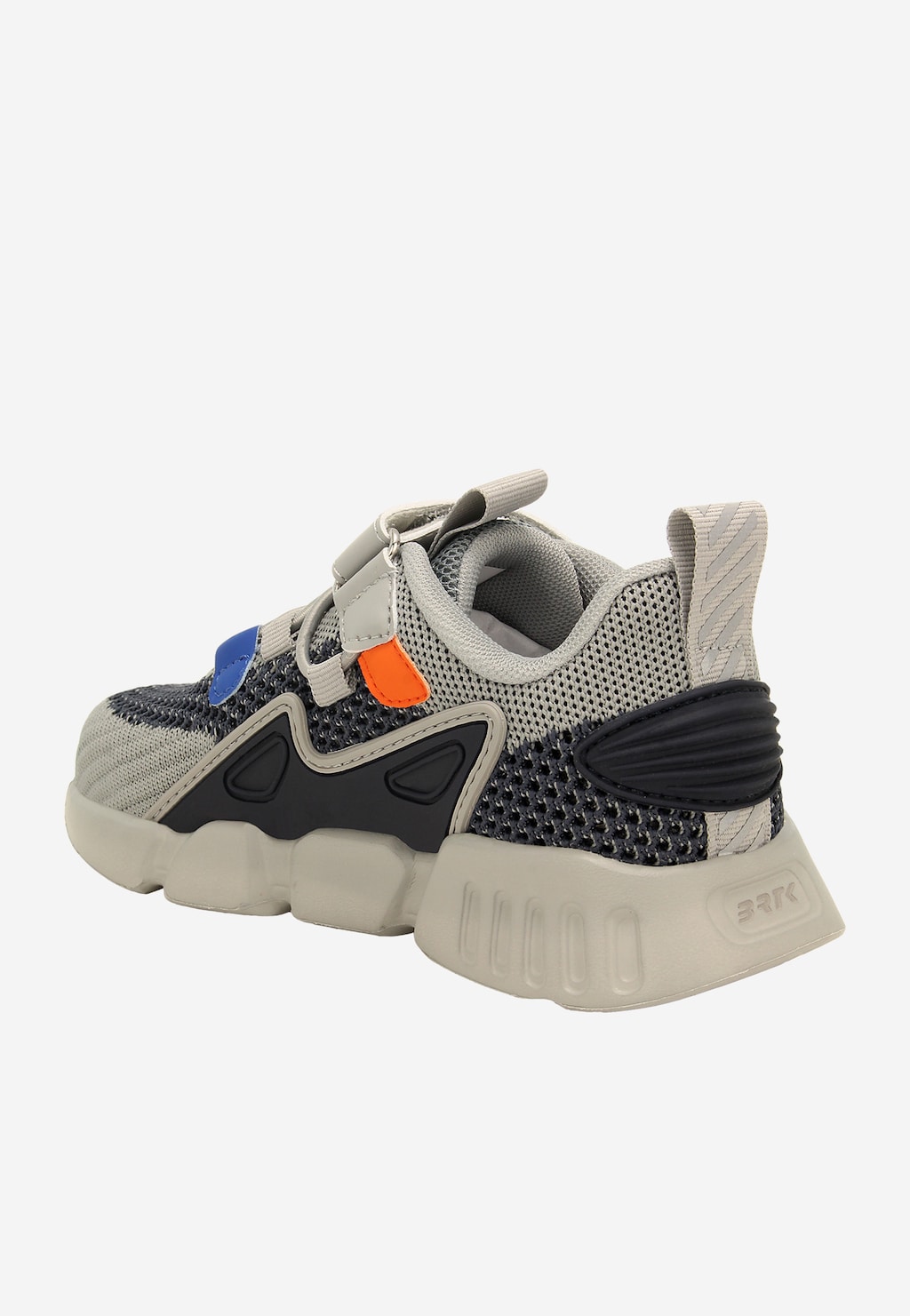 Sneakersy z elastyczną siateczką i rzepem BARTEK 87007-10 Widok 4