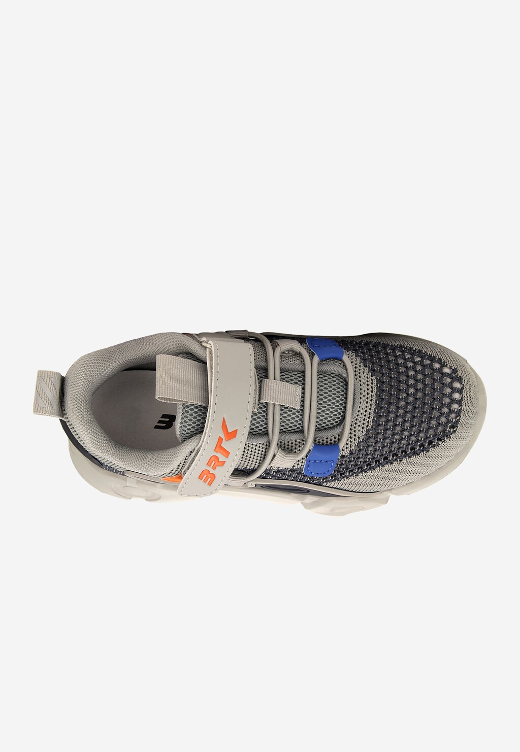 Sneakersy z elastyczną siateczką i rzepem BARTEK 87007-10 Widok 5
