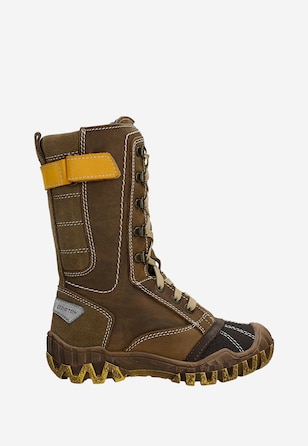 Kozaki ocieplane BARTEK T-441960/05V, dla dziewcząt, oliwkowo-zielony