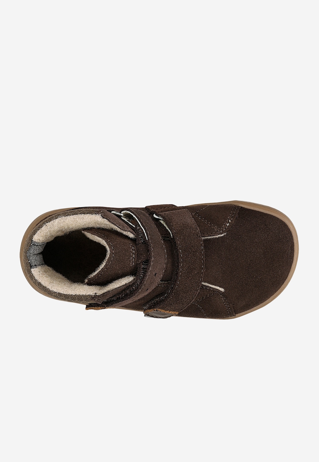 Brązowe trzewiki barefoot BARTEK 14043518 Widok 4