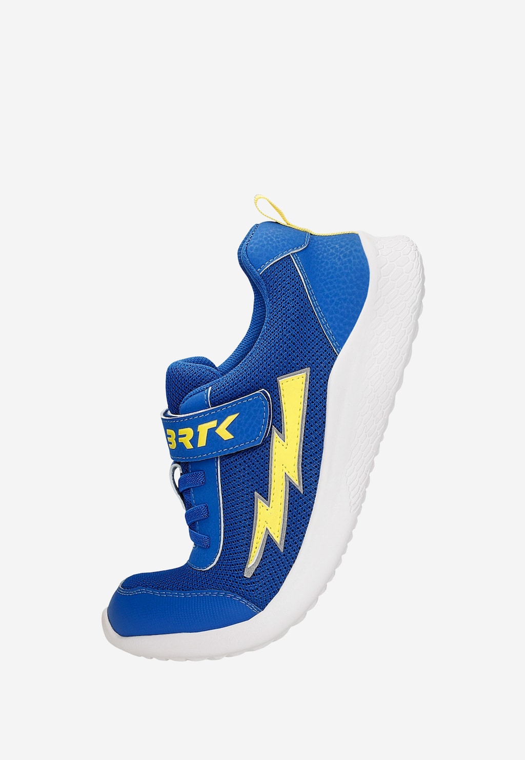 Niebieskie sneakersy BARTEK z żółtą błyskawicą 87006-16 Widok 8