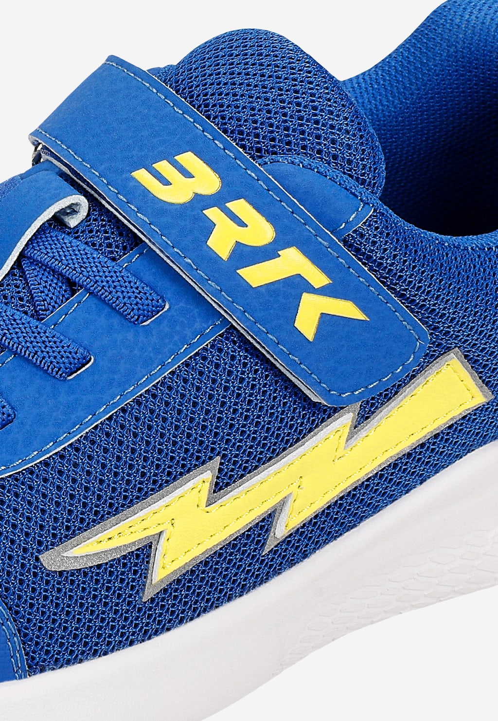 Niebieskie sneakersy BARTEK z żółtą błyskawicą 87006-16 Widok 9
