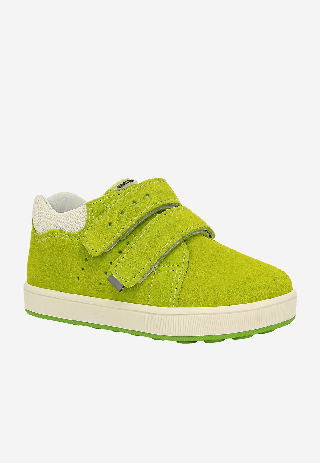 Zielone trampki BARTEK z dwoiny welurowej 1104204 Widok 2
