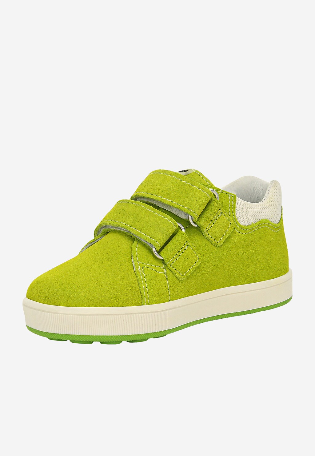 Zielone trampki BARTEK z dwoiny welurowej 1104204 Widok 3