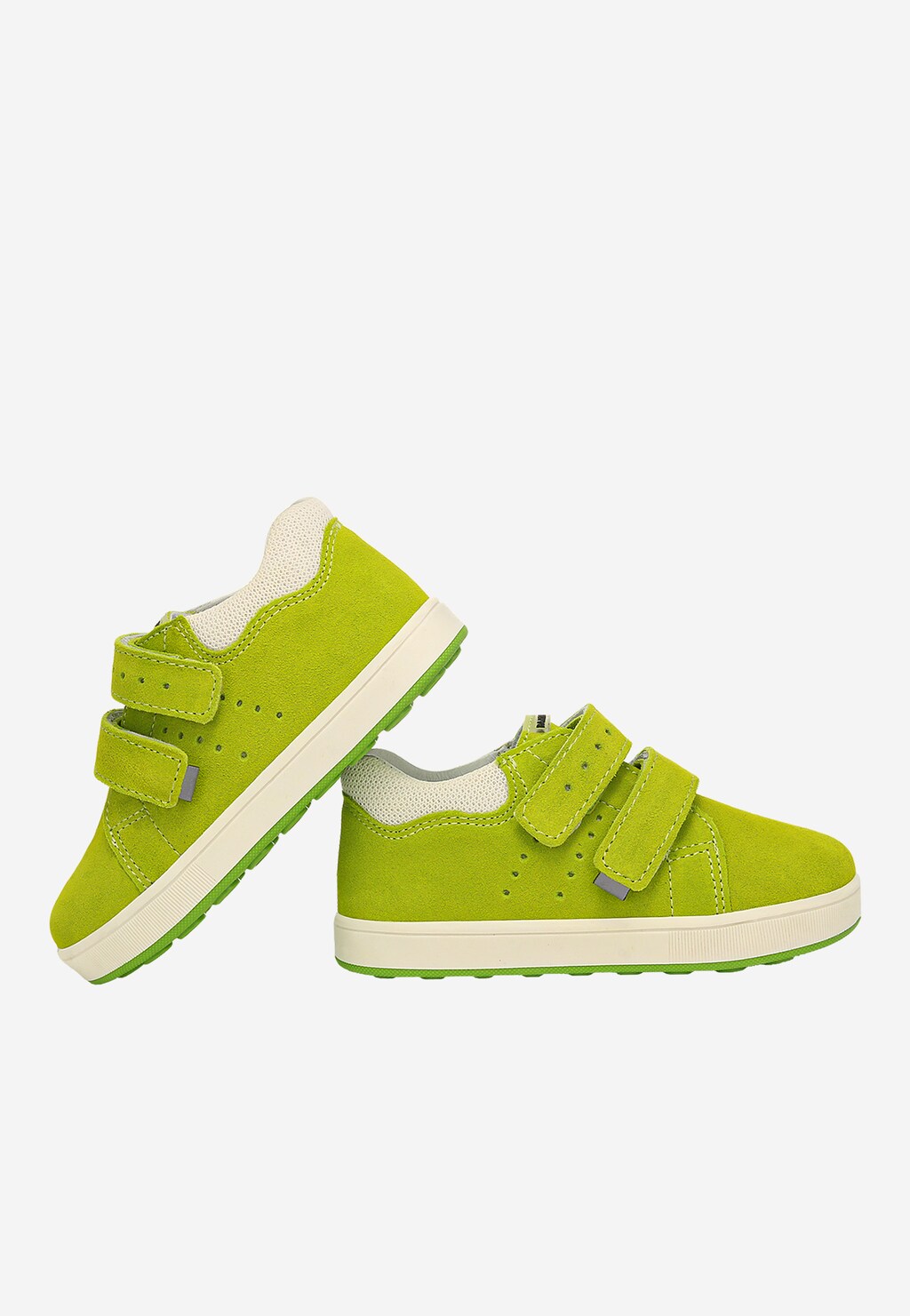 Zielone trampki BARTEK z dwoiny welurowej 1104204 Widok 6