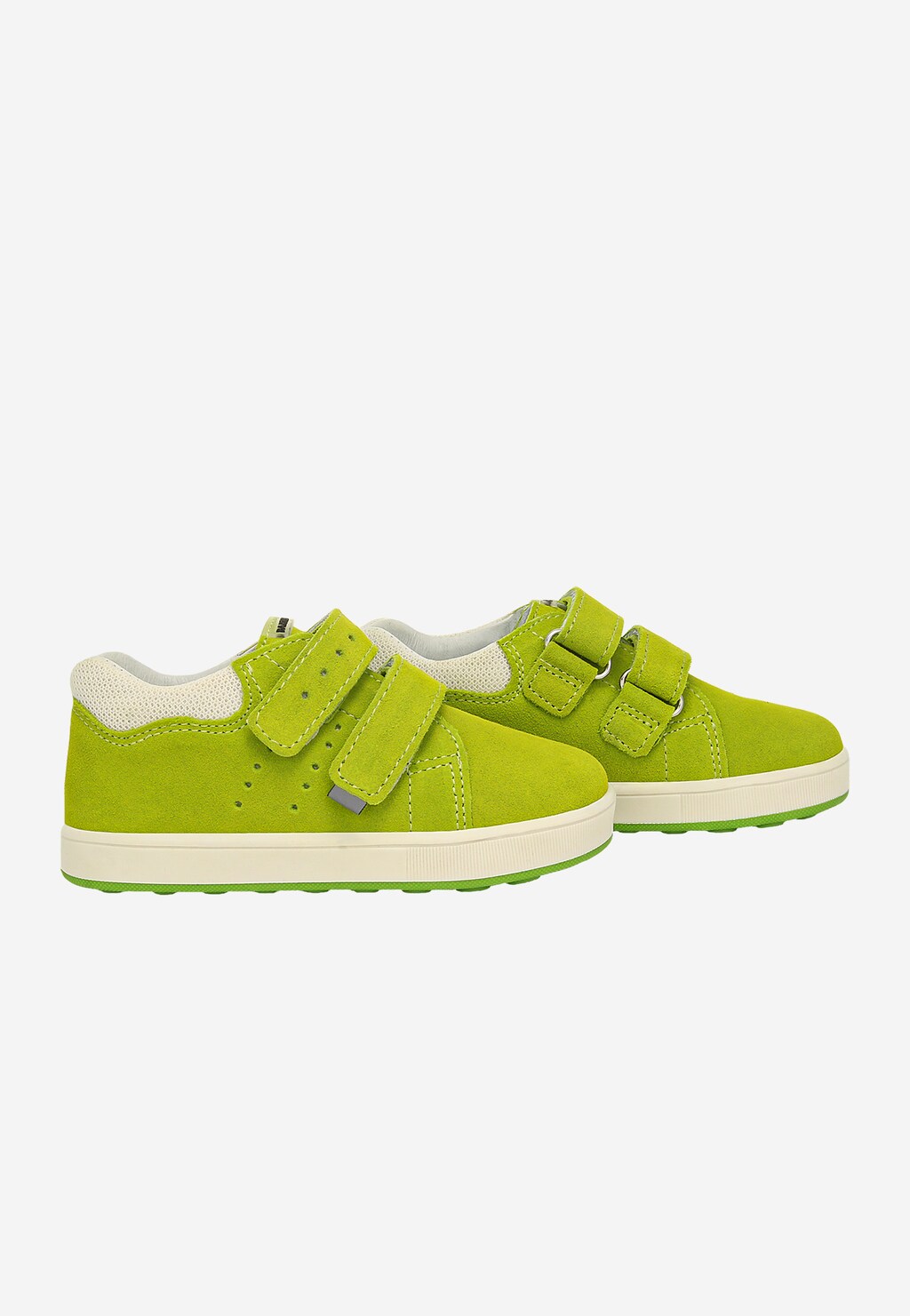 Zielone trampki BARTEK z dwoiny welurowej 1104204 Widok 7