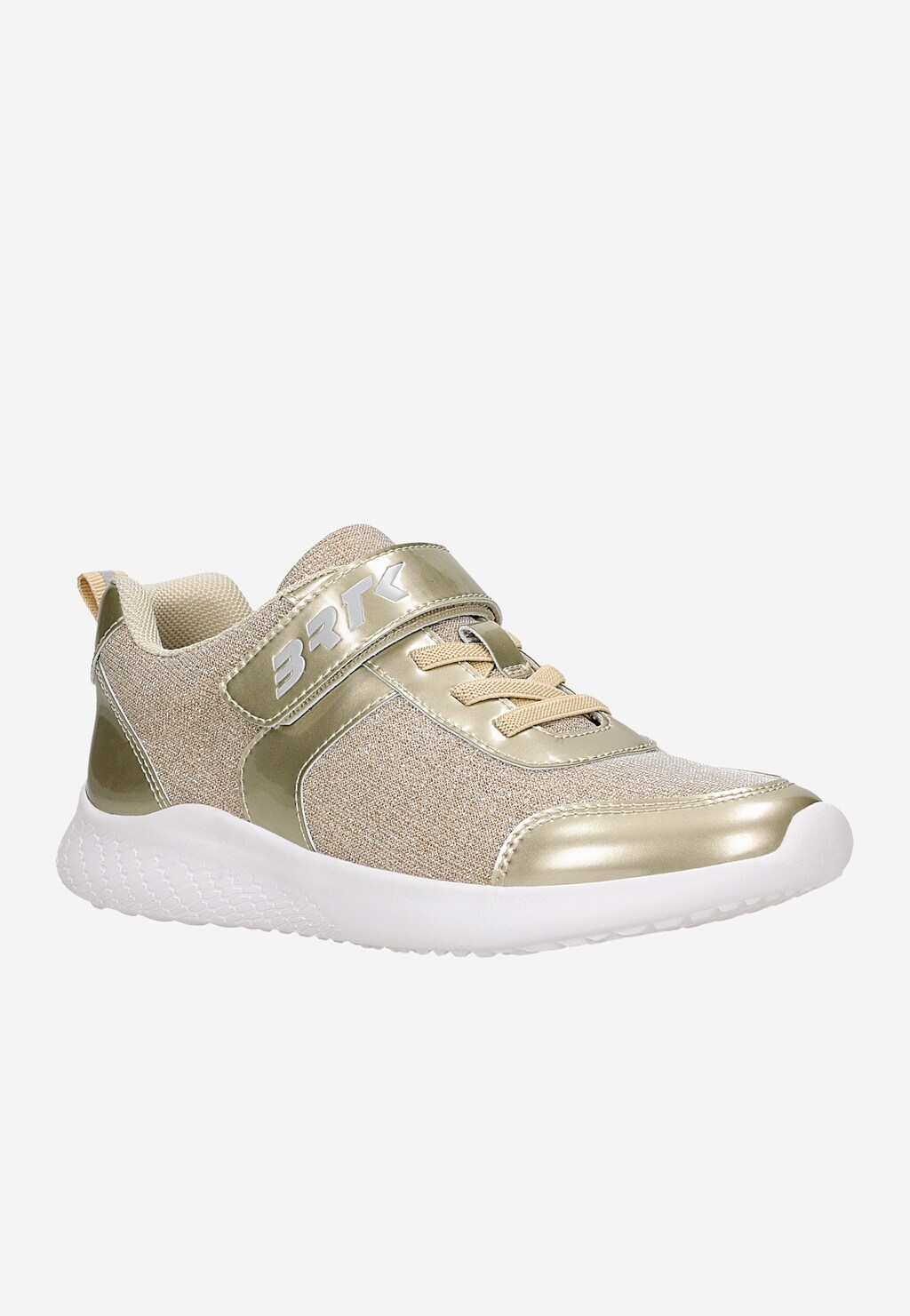 BARTEK złote sportowe sneakersy dla dziewczynki 87005-18 Widok 2