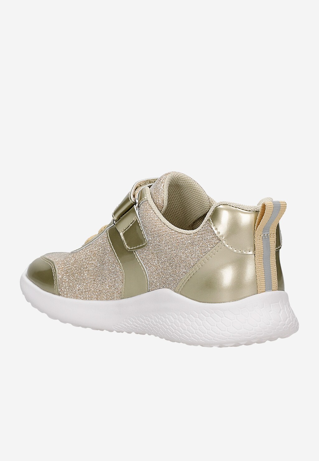 BARTEK złote sportowe sneakersy dla dziewczynki 87005-18 Widok 3