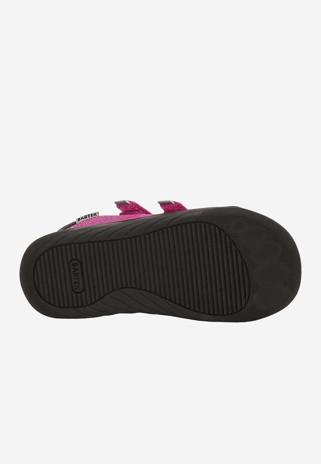 Różowe półbuty barefoot z mieniącym się wzorem BARTEK 83005-65 Widok 6