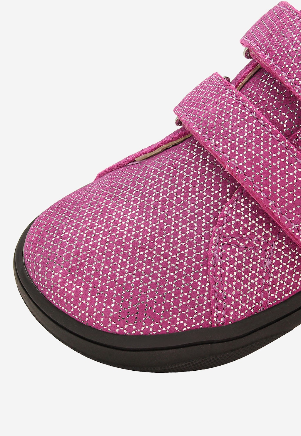 Różowe półbuty barefoot z mieniącym się wzorem BARTEK 83005-65 Widok 9