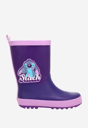 Fioletowe kalosze dziewczęce Stitch BARTEK 86700-16