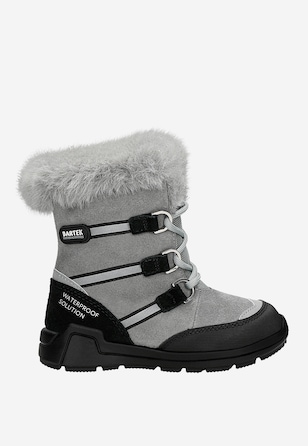 Śniegowce BARTEK, 85003-60, popielato-czarne